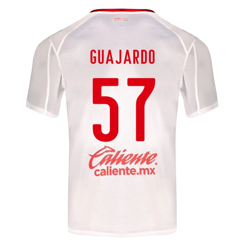 Danxen Herren Dylan Guajardo #57 Weiß Grün Rot Auswärtstrikot Trikot 2026/27 T-Shirt Österreich