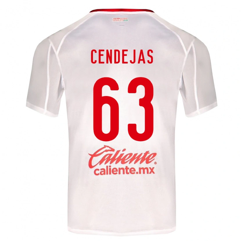 Danxen Herren Matías Cendejas #63 Weiß Grün Rot Auswärtstrikot Trikot 2026/27 T-Shirt Österreich