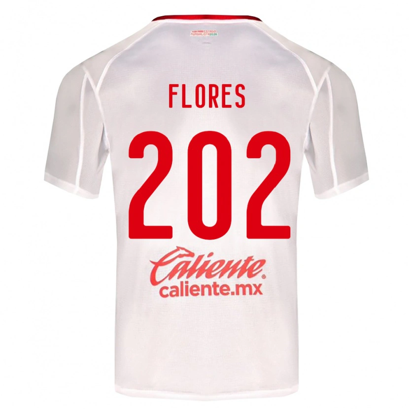 Danxen Herren Daniel Flores #202 Weiß Grün Rot Auswärtstrikot Trikot 2026/27 T-Shirt Österreich