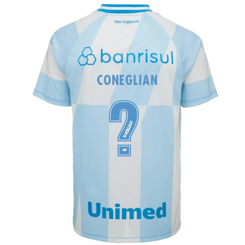 Danxen Herren Arthur Coneglian #0 Hellblau Weiß Auswärtstrikot Trikot 2026/27 T-Shirt Österreich