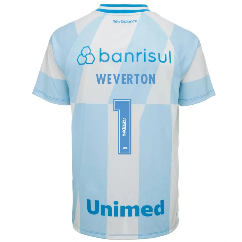 Danxen Herren Weverton Pereira Da Silva #1 Hellblau Weiß Auswärtstrikot Trikot 2026/27 T-Shirt Österreich