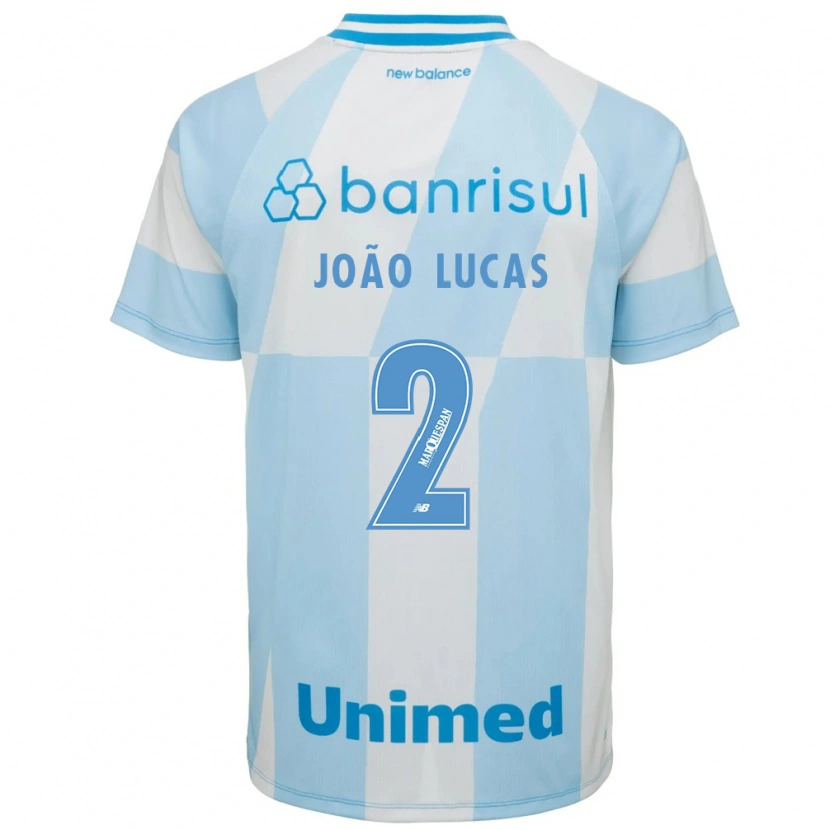 Danxen Herren João Lucas #2 Hellblau Weiß Auswärtstrikot Trikot 2026/27 T-Shirt Österreich