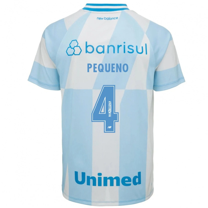 Danxen Herren Paula Renata Marques Pequeno #4 Hellblau Weiß Auswärtstrikot Trikot 2026/27 T-Shirt Österreich