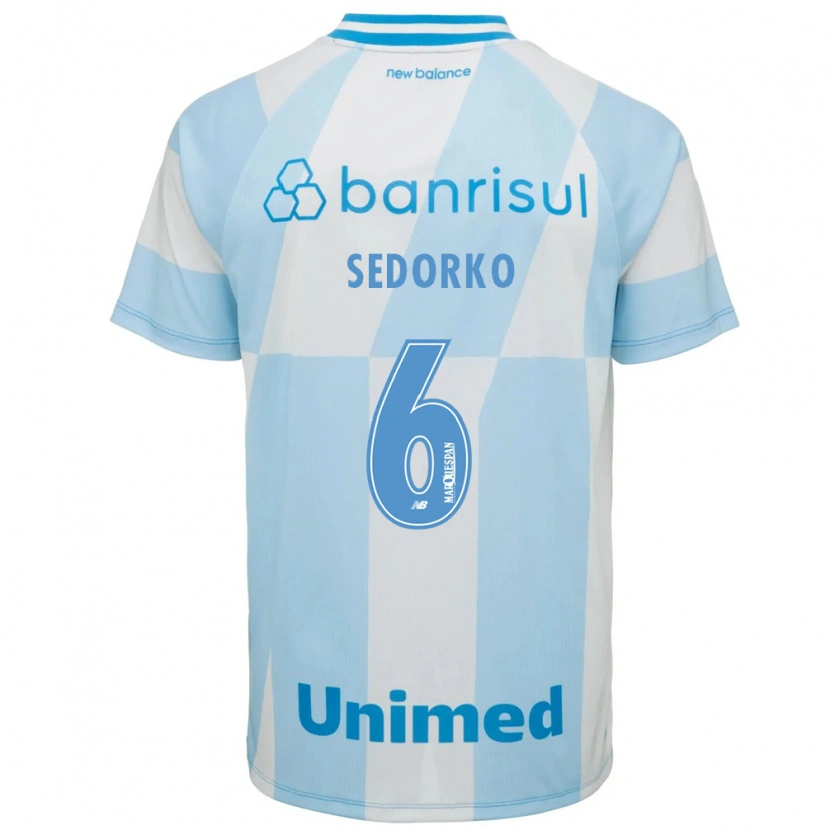Danxen Herren Gabriel Sedorko #6 Hellblau Weiß Auswärtstrikot Trikot 2026/27 T-Shirt Österreich