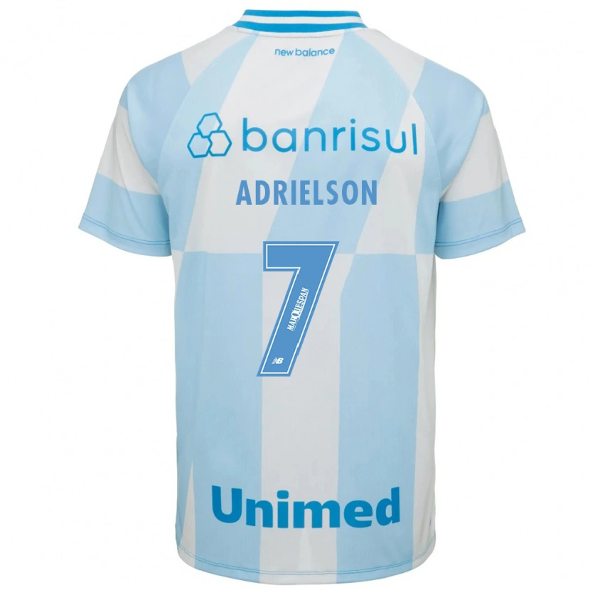 Danxen Herren Adrielson Lima De Oliveira #7 Hellblau Weiß Auswärtstrikot Trikot 2026/27 T-Shirt Österreich