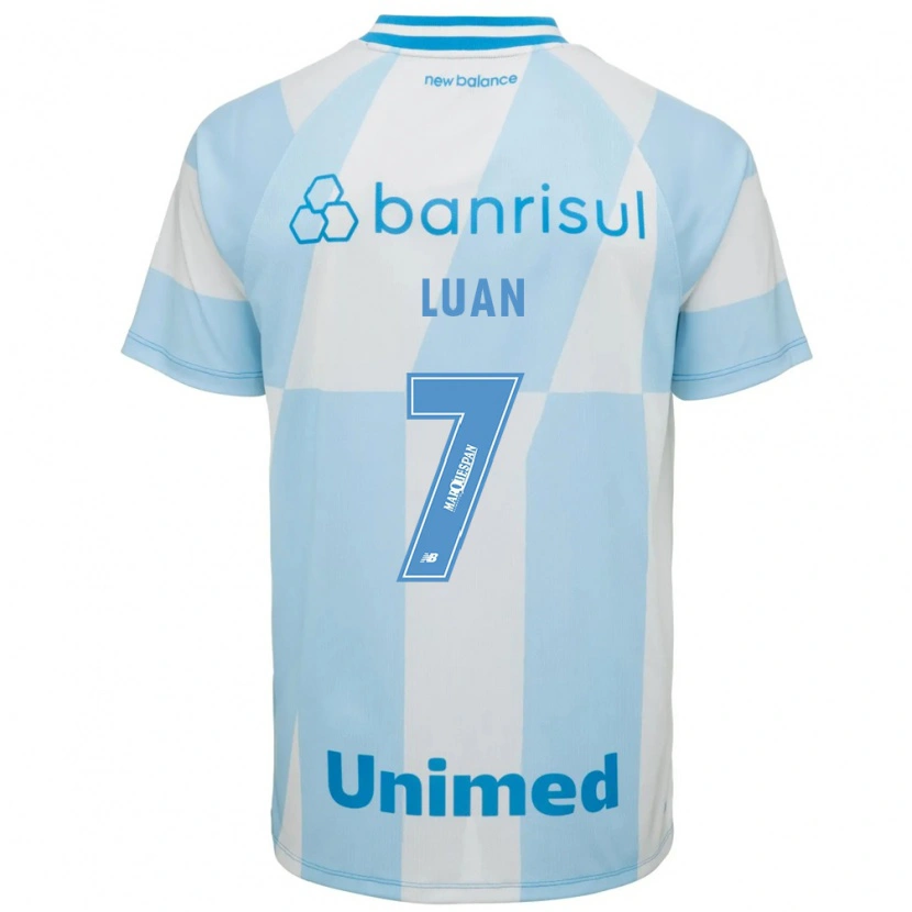 Danxen Herren Luan #7 Hellblau Weiß Auswärtstrikot Trikot 2026/27 T-Shirt Österreich