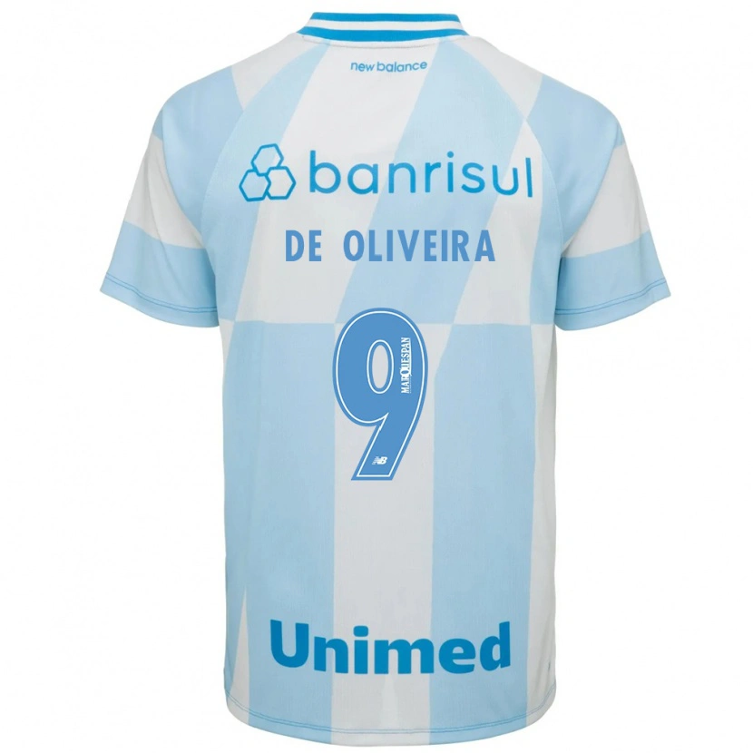 Danxen Herren Veridiana Mostaco De Oliveira #9 Hellblau Weiß Auswärtstrikot Trikot 2026/27 T-Shirt Österreich