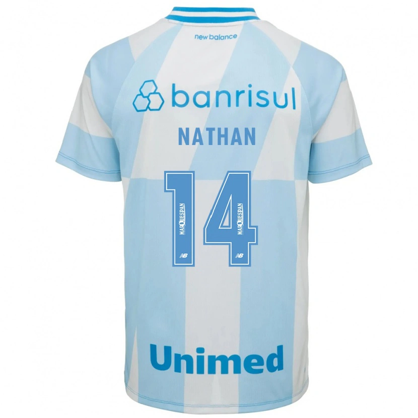 Danxen Herren Nathan #14 Hellblau Weiß Auswärtstrikot Trikot 2026/27 T-Shirt Österreich