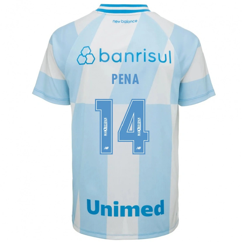 Danxen Herren Jessica Peña #14 Hellblau Weiß Auswärtstrikot Trikot 2026/27 T-Shirt Österreich