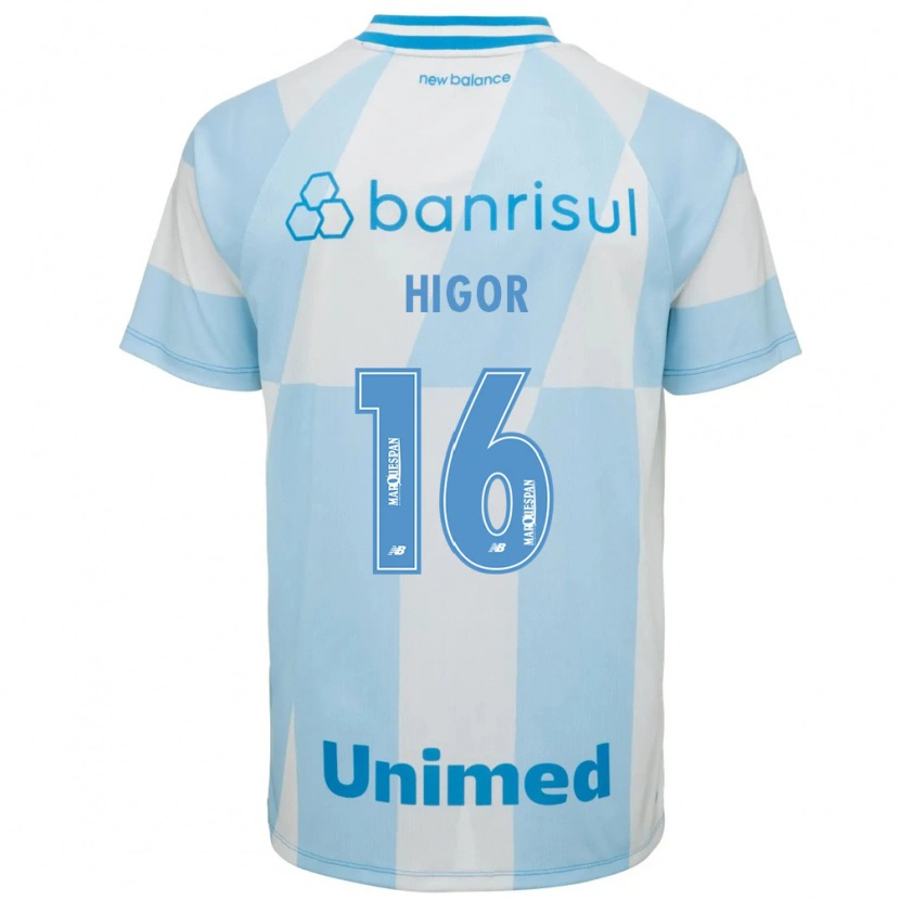 Danxen Herren Higor Sousa E Silva #16 Hellblau Weiß Auswärtstrikot Trikot 2026/27 T-Shirt Österreich
