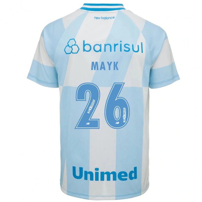 Danxen Herren Mayk #26 Hellblau Weiß Auswärtstrikot Trikot 2026/27 T-Shirt Österreich