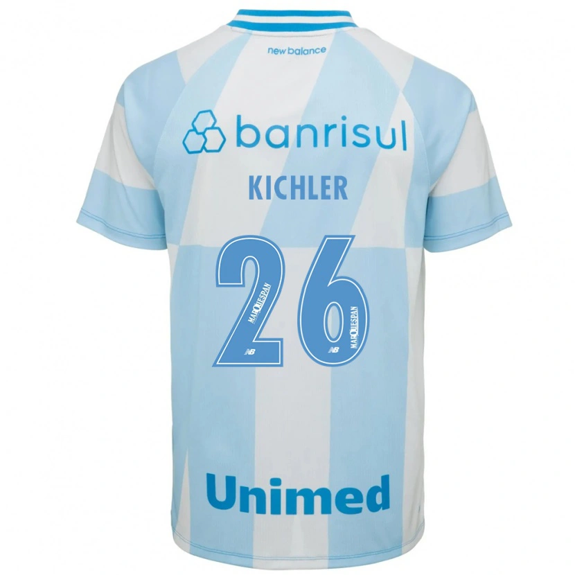 Danxen Herren Paola Kichler #26 Hellblau Weiß Auswärtstrikot Trikot 2026/27 T-Shirt Österreich