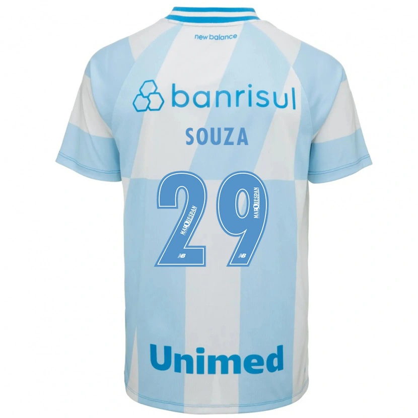 Danxen Herren Diego Souza #29 Hellblau Weiß Auswärtstrikot Trikot 2026/27 T-Shirt Österreich