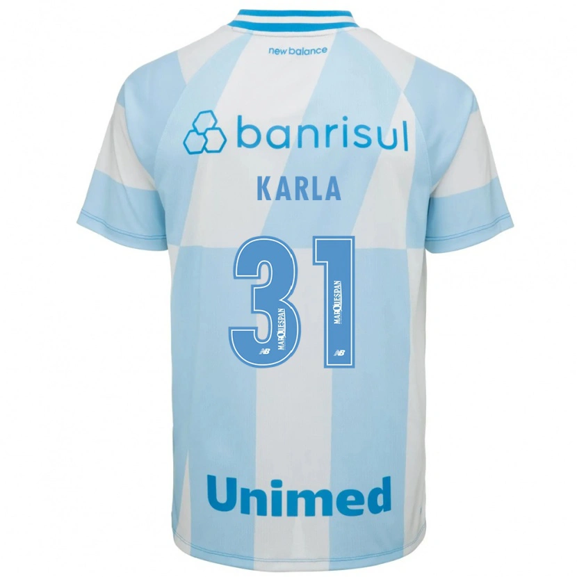 Danxen Herren Emmily Karla #31 Hellblau Weiß Auswärtstrikot Trikot 2026/27 T-Shirt Österreich