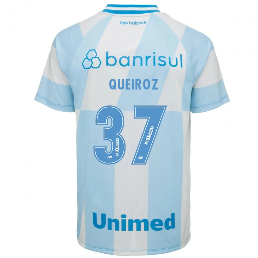 Danxen Herren Du Queiroz #37 Hellblau Weiß Auswärtstrikot Trikot 2026/27 T-Shirt Österreich