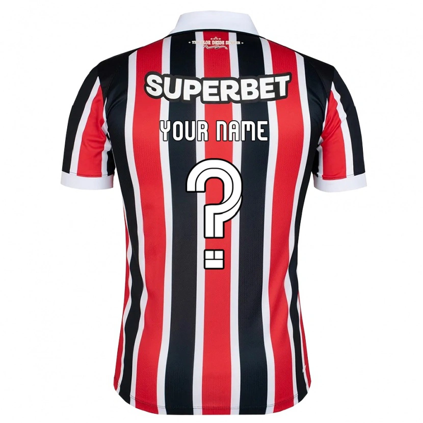Danxen Herren Ihren Namen #0 Rot Weiß Schwarz Auswärtstrikot Trikot 2026/27 T-Shirt Österreich