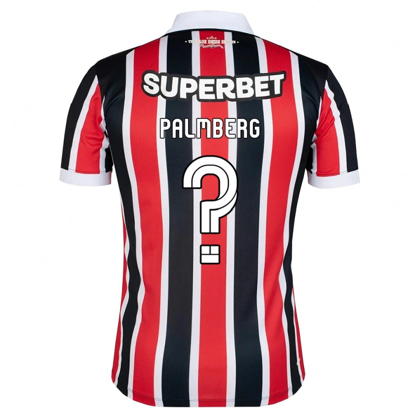 Danxen Herren Palmberg #0 Rot Weiß Schwarz Auswärtstrikot Trikot 2026/27 T-Shirt Österreich
