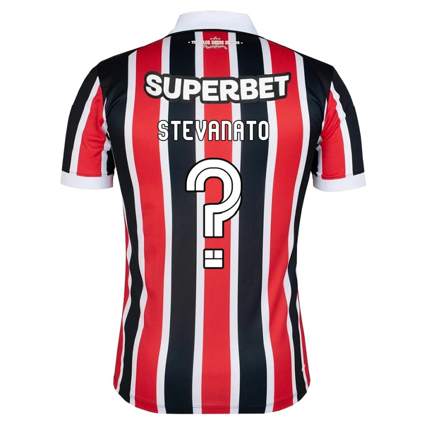 Danxen Herren Stevanato #0 Rot Weiß Schwarz Auswärtstrikot Trikot 2026/27 T-Shirt Österreich