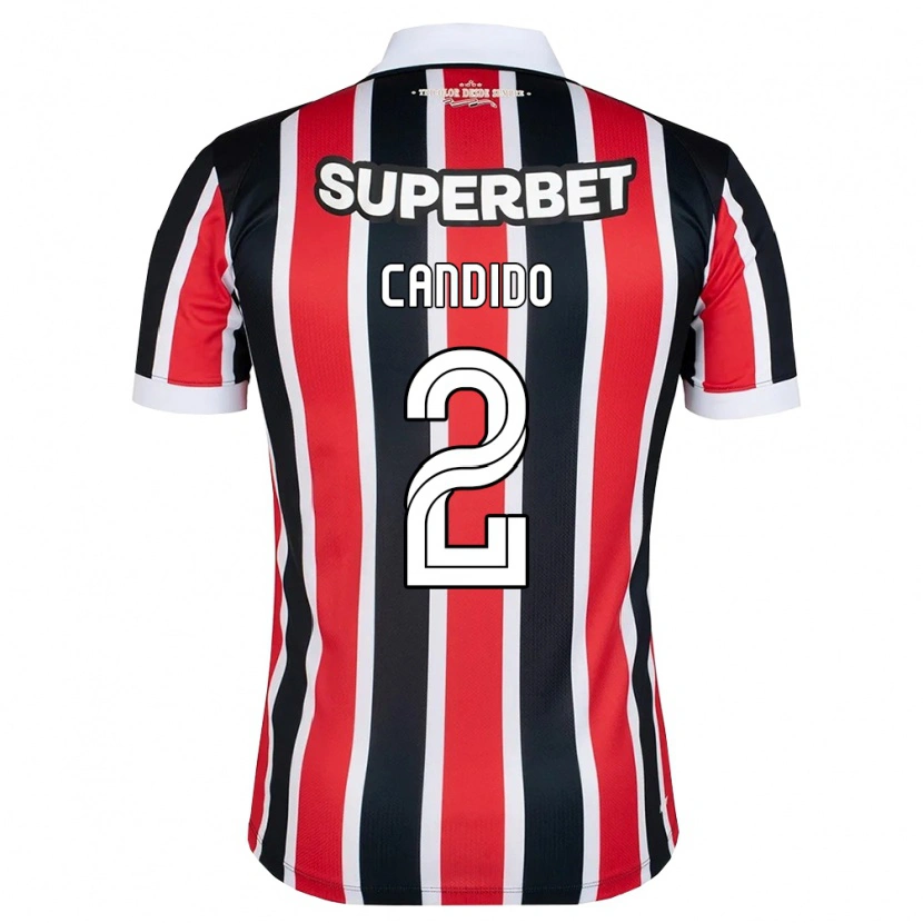 Danxen Herren Angelo Candido #2 Rot Weiß Schwarz Auswärtstrikot Trikot 2026/27 T-Shirt Österreich