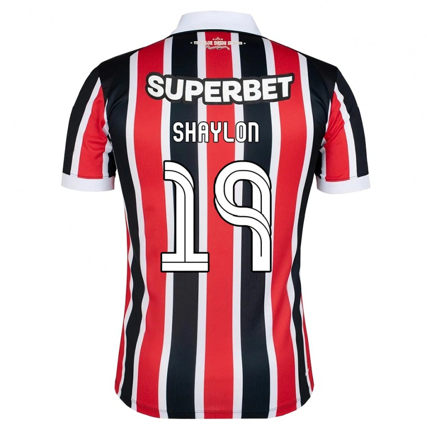 Danxen Herren Shaylon #19 Rot Weiß Schwarz Auswärtstrikot Trikot 2026/27 T-Shirt Österreich