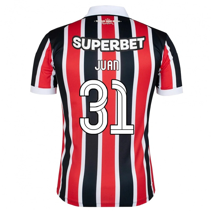 Danxen Herren Juan #31 Rot Weiß Schwarz Auswärtstrikot Trikot 2026/27 T-Shirt Österreich