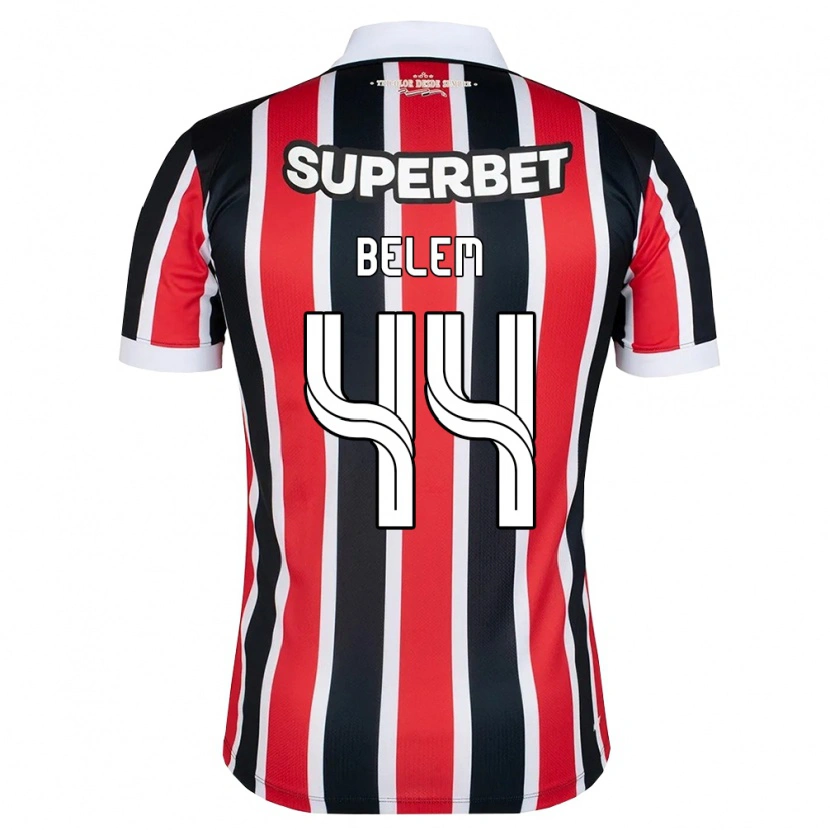 Danxen Herren Matheus Belém #44 Rot Weiß Schwarz Auswärtstrikot Trikot 2026/27 T-Shirt Österreich