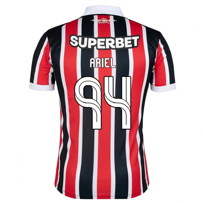 Danxen Herren Ariel #94 Rot Weiß Schwarz Auswärtstrikot Trikot 2026/27 T-Shirt Österreich