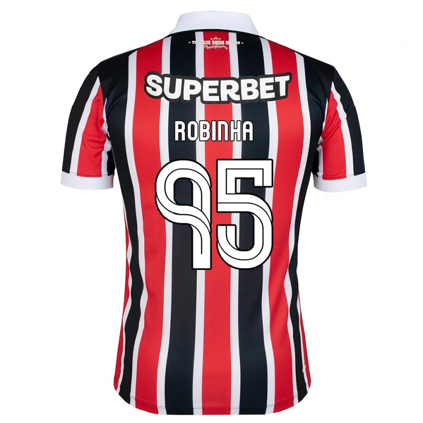 Danxen Herren Robinha #95 Rot Weiß Schwarz Auswärtstrikot Trikot 2026/27 T-Shirt Österreich