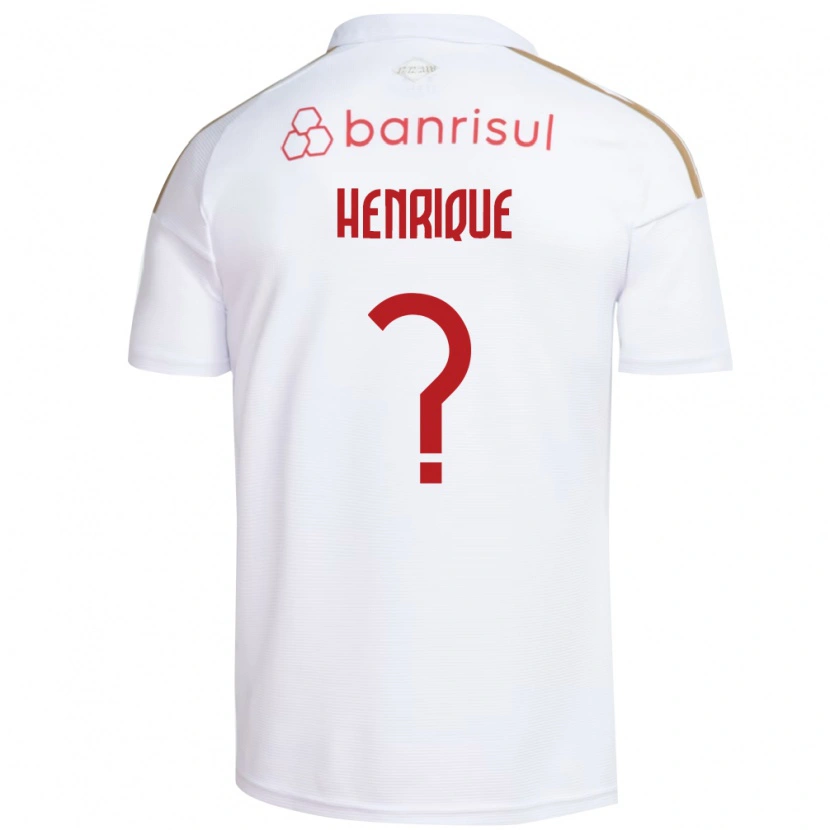 Danxen Herren Henrique De Aguiar De Mendonça #0 Weiß Rot Auswärtstrikot Trikot 2026/27 T-Shirt Österreich