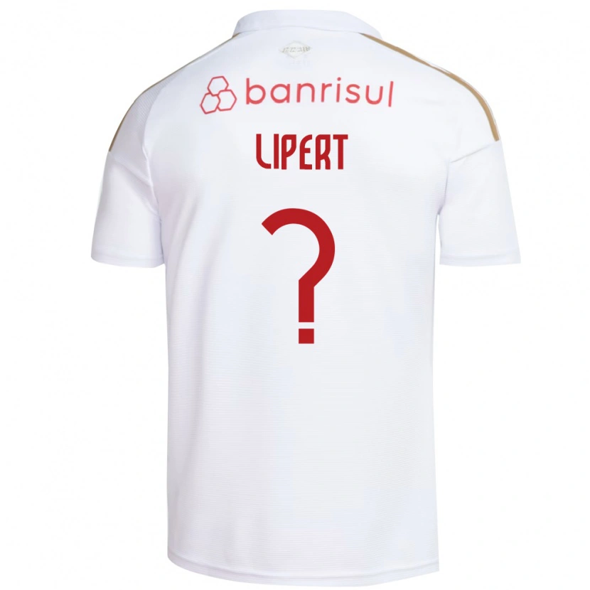 Danxen Herren Henrique Lipert #0 Weiß Rot Auswärtstrikot Trikot 2026/27 T-Shirt Österreich