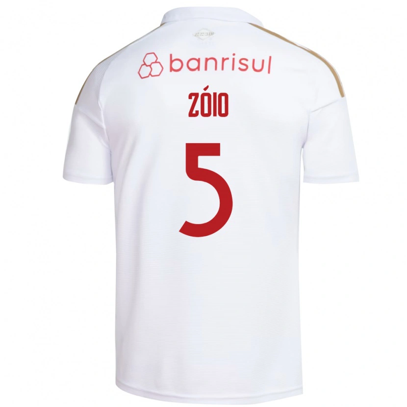 Danxen Herren Zóio #5 Weiß Rot Auswärtstrikot Trikot 2026/27 T-Shirt Österreich