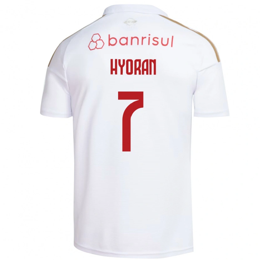 Danxen Herren Hyoran #7 Weiß Rot Auswärtstrikot Trikot 2026/27 T-Shirt Österreich
