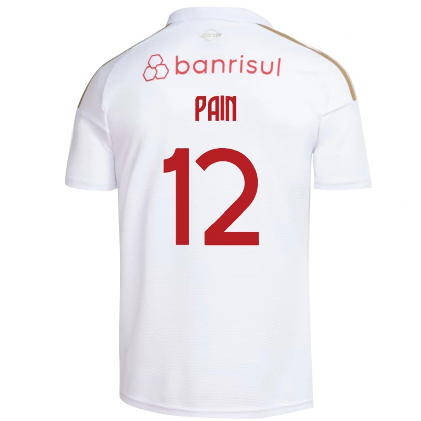 Danxen Herren Luan Pain #12 Weiß Rot Auswärtstrikot Trikot 2026/27 T-Shirt Österreich