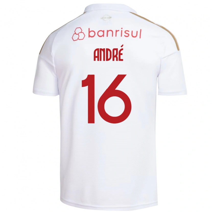 Danxen Herren André Sion Lemos Oliveira #16 Weiß Rot Auswärtstrikot Trikot 2026/27 T-Shirt Österreich