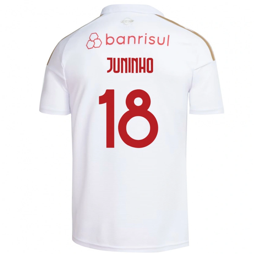 Danxen Herren Juninho #18 Weiß Rot Auswärtstrikot Trikot 2026/27 T-Shirt Österreich