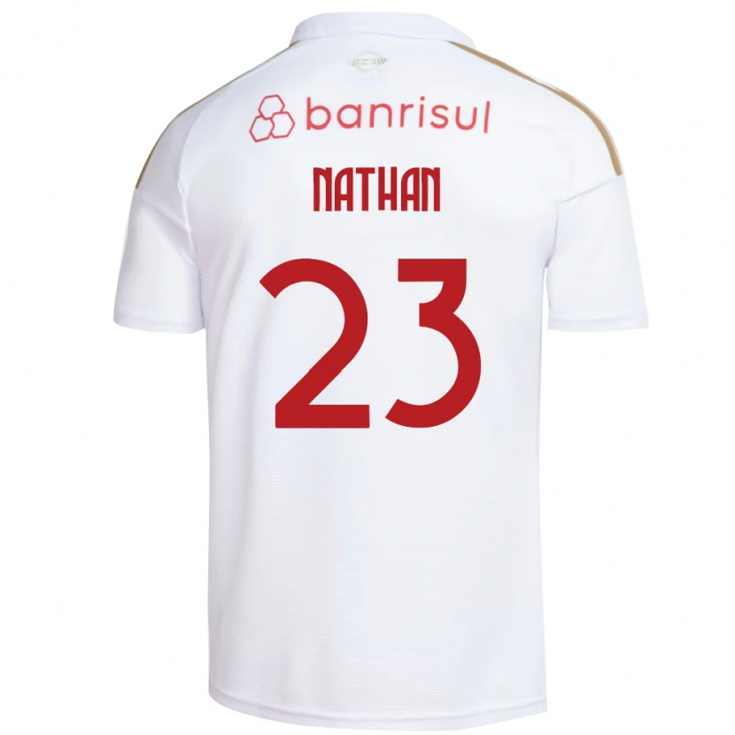 Danxen Herren Nathan #23 Weiß Rot Auswärtstrikot Trikot 2026/27 T-Shirt Österreich