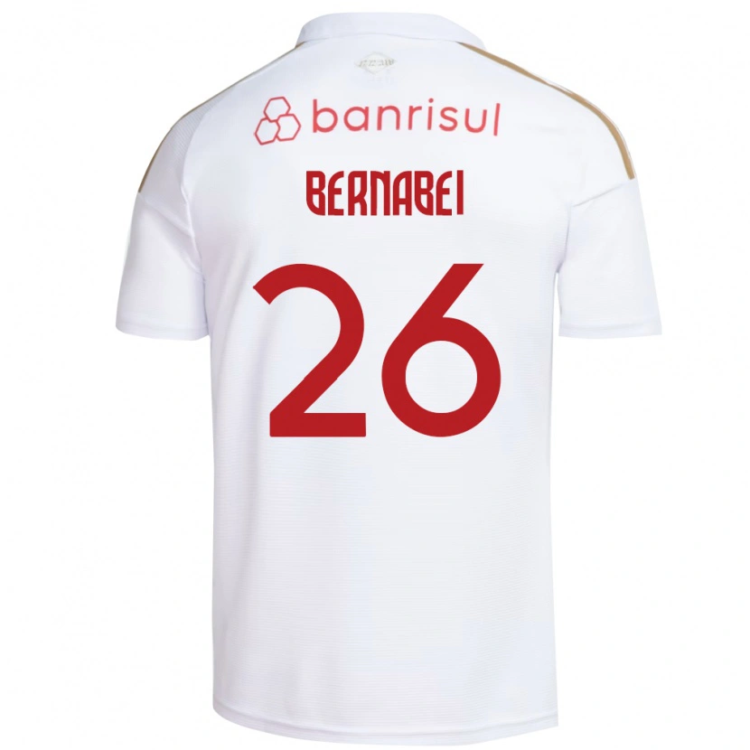 Danxen Herren Alexandro Bernabei #26 Weiß Rot Auswärtstrikot Trikot 2026/27 T-Shirt Österreich