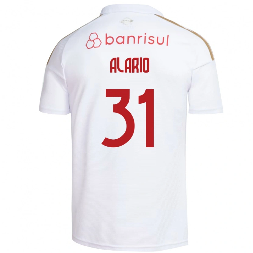 Danxen Herren Lucas Alario #31 Weiß Rot Auswärtstrikot Trikot 2026/27 T-Shirt Österreich