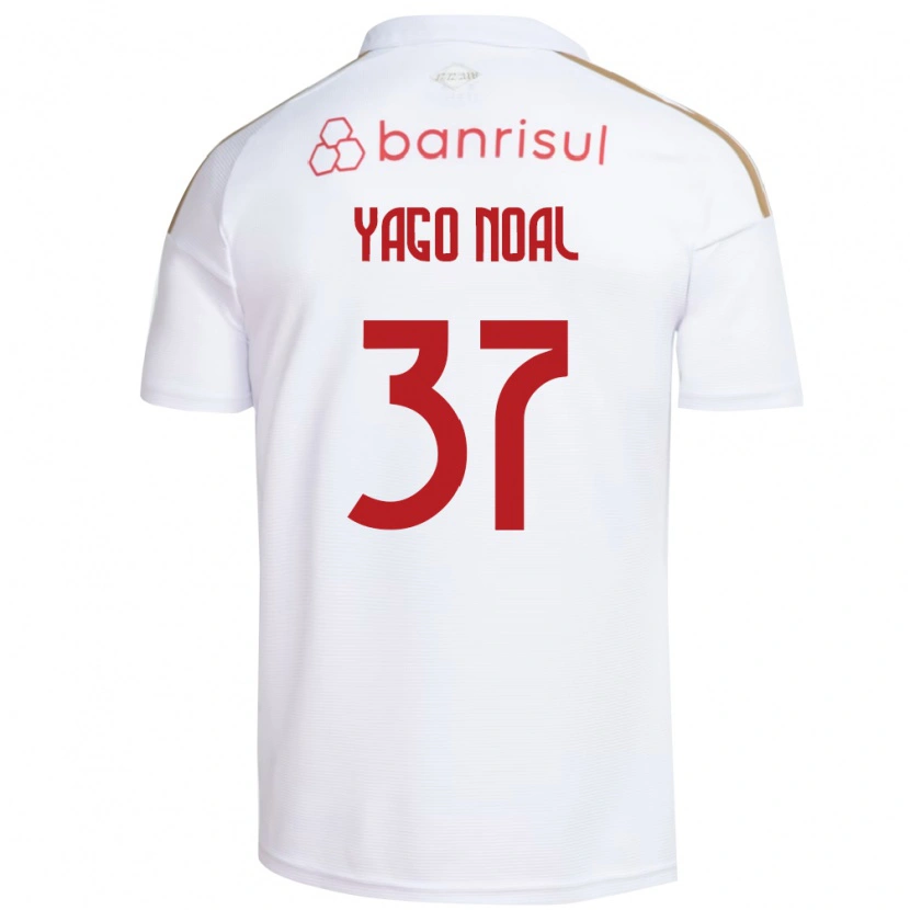 Danxen Herren Yago Noal #37 Weiß Rot Auswärtstrikot Trikot 2026/27 T-Shirt Österreich