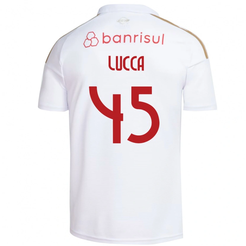 Danxen Herren Lucca #45 Weiß Rot Auswärtstrikot Trikot 2026/27 T-Shirt Österreich