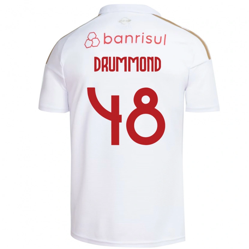 Danxen Herren Lucca Drummond #48 Weiß Rot Auswärtstrikot Trikot 2026/27 T-Shirt Österreich