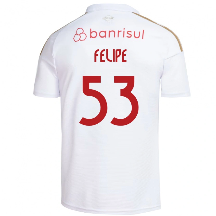 Danxen Herren Luiz Felipe #53 Weiß Rot Auswärtstrikot Trikot 2026/27 T-Shirt Österreich