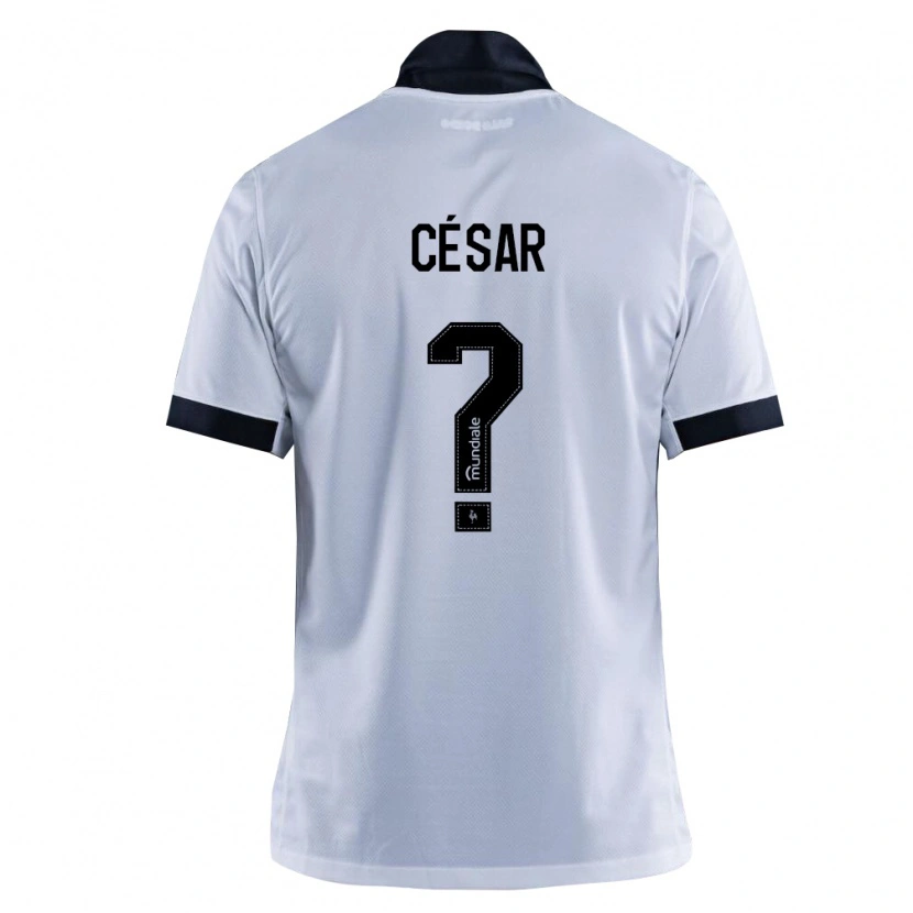 Danxen Herren Julio Cesar #0 Schwarz Weiß Auswärtstrikot Trikot 2026/27 T-Shirt Österreich