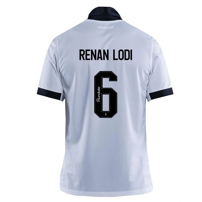 Danxen Herren Renan Lodi #6 Schwarz Weiß Auswärtstrikot Trikot 2026/27 T-Shirt Österreich