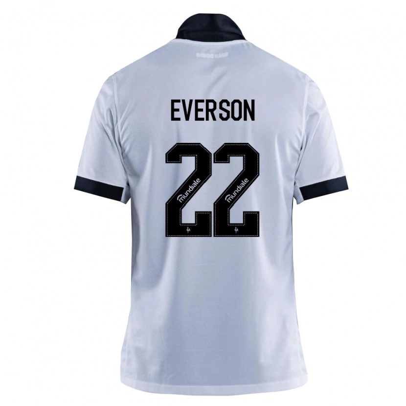 Danxen Herren Everson Felipe Marques Pires #22 Schwarz Weiß Auswärtstrikot Trikot 2026/27 T-Shirt Österreich