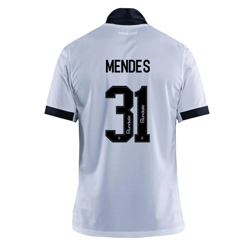 Danxen Herren Matheus Mendes #31 Schwarz Weiß Auswärtstrikot Trikot 2026/27 T-Shirt Österreich