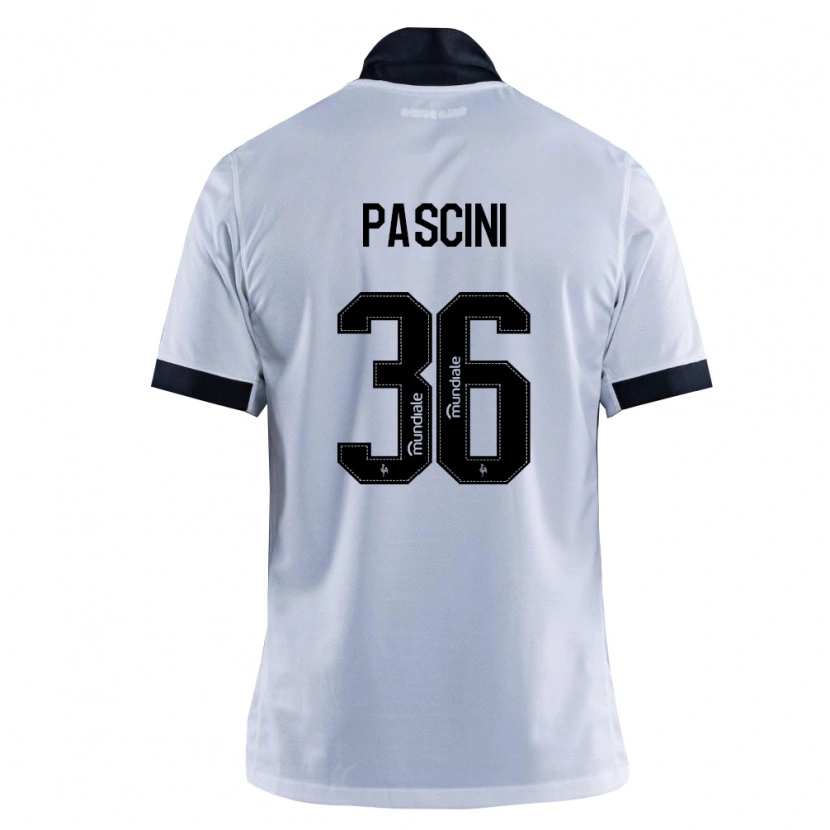 Danxen Herren Kauã Pascini #36 Schwarz Weiß Auswärtstrikot Trikot 2026/27 T-Shirt Österreich