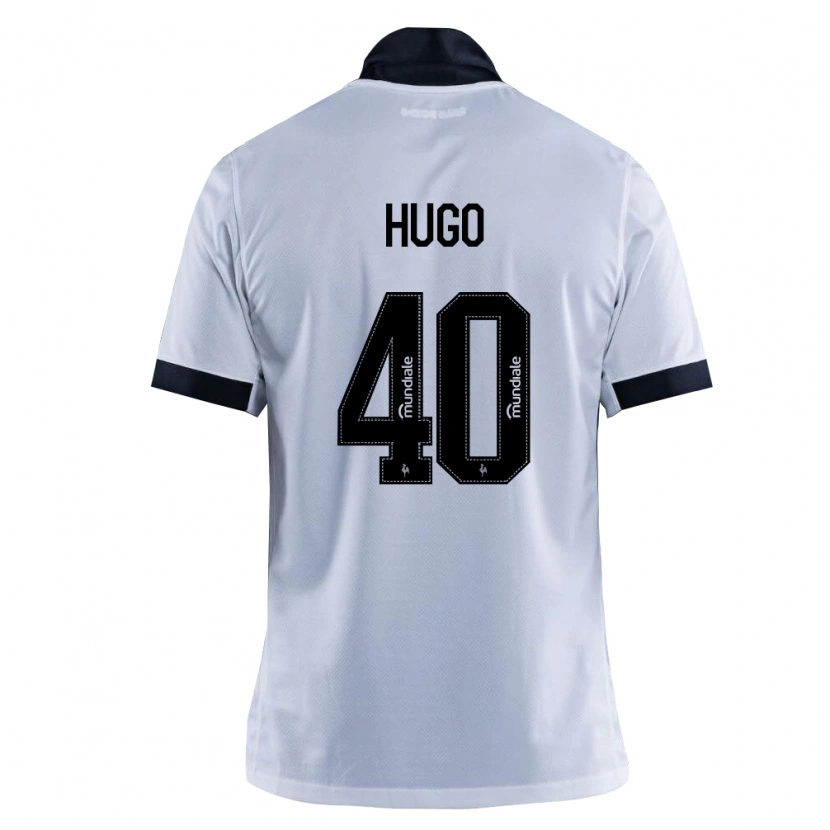 Danxen Herren Victor Hugo #40 Schwarz Weiß Auswärtstrikot Trikot 2026/27 T-Shirt Österreich