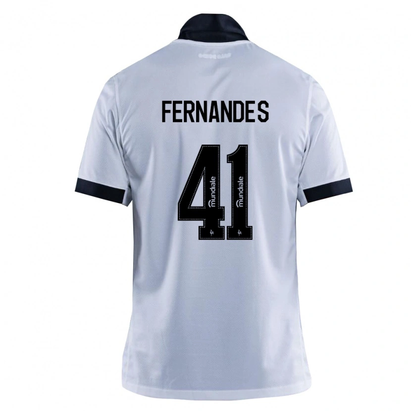 Danxen Herren Murillo Fernandes #41 Schwarz Weiß Auswärtstrikot Trikot 2026/27 T-Shirt Österreich