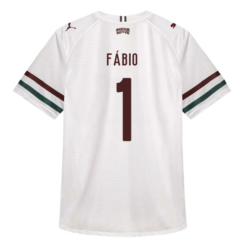 Danxen Herren Fábio Deivson Lopes Maciel #1 Weiß Grün Burgund Auswärtstrikot Trikot 2026/27 T-Shirt Österreich